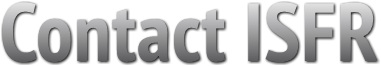 Contact ISFR Contact ISFR